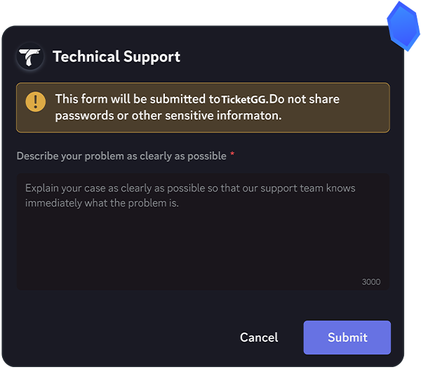 Ticket Form Showcase